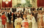 ignaz moscheles the dance music of the strauss family was the staple fare for such occasions painting